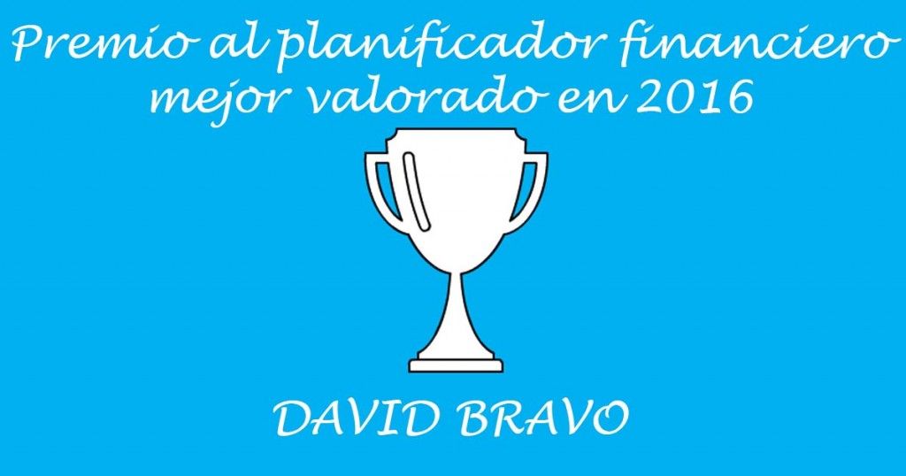 Premio al planificador financiero mejor valorado en 2016