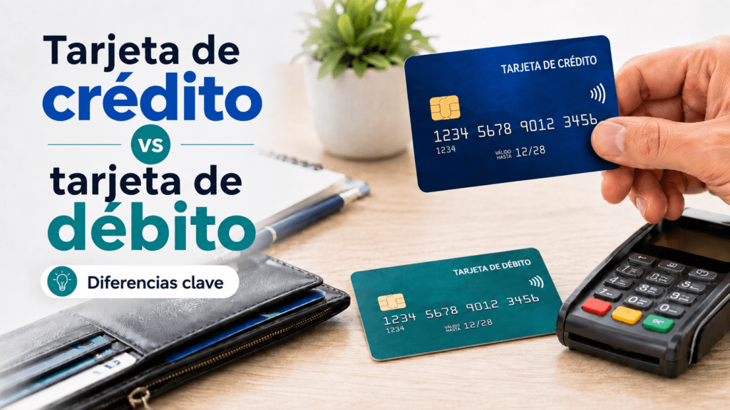 Tarjeta de credito y debito cual elegir