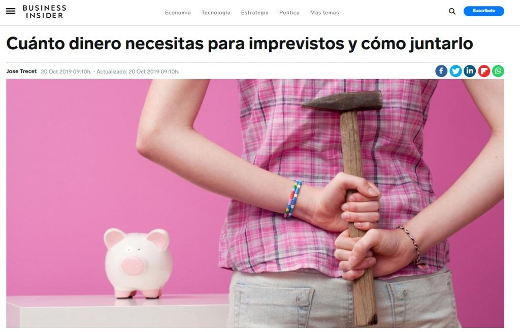dinero para imprevistos