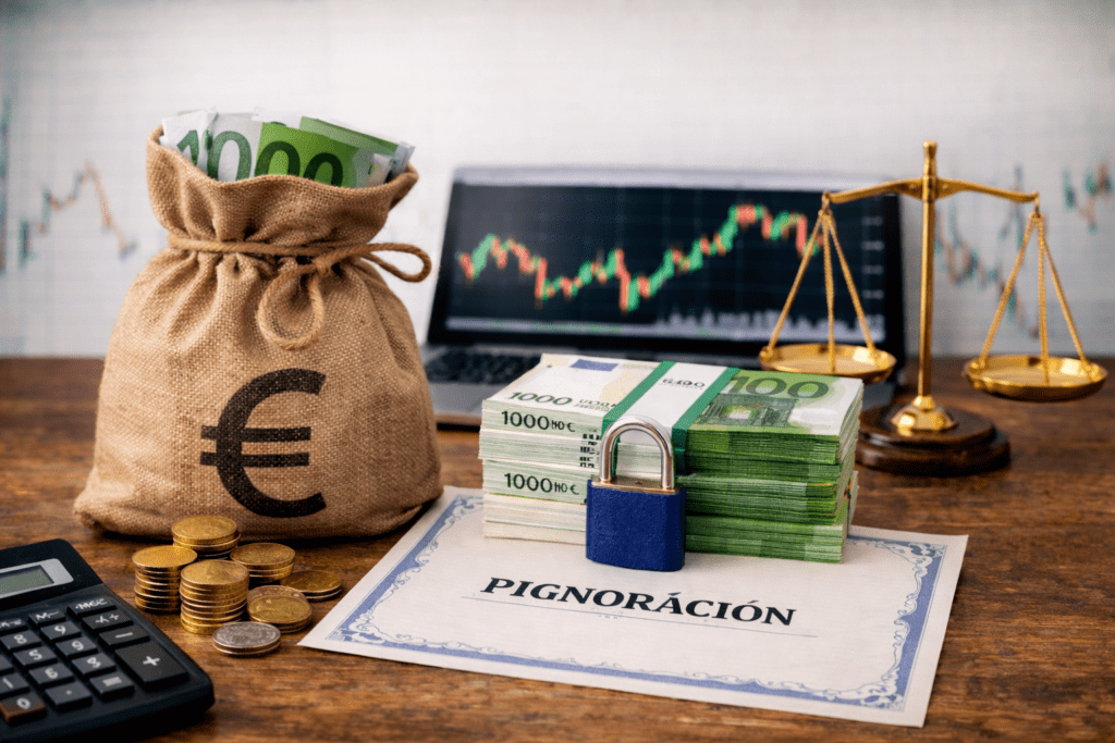 Qué es la pignoración de inversiones
