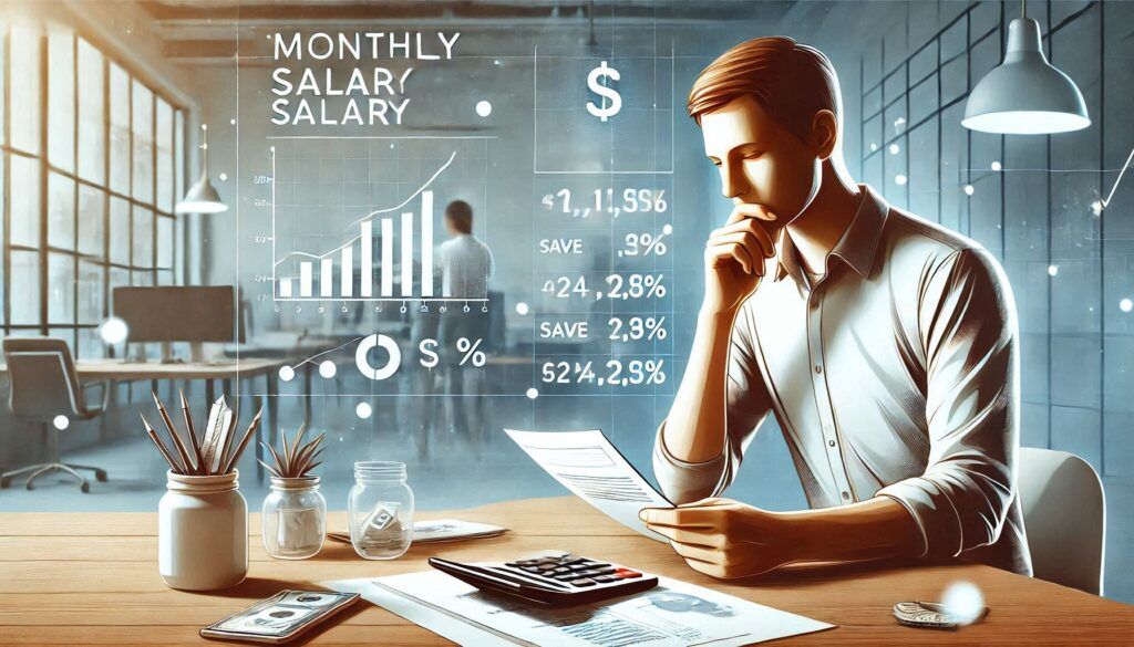 Qué porcentaje de salario ahorrar al mes